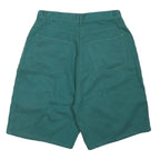 CAROLINA BAY Womens Shorts Green Casual Cotton Blend M W30 Comfortable