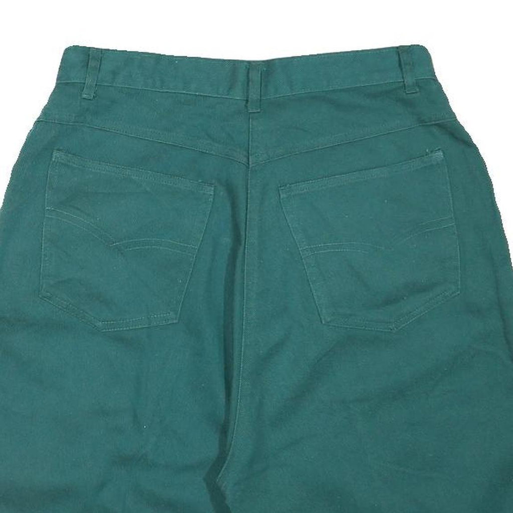 CAROLINA BAY Womens Shorts Green Casual Cotton Blend M W30 Comfortable
