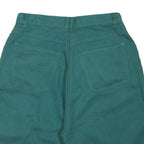 CAROLINA BAY Womens Shorts Green Casual Cotton Blend M W30 Comfortable