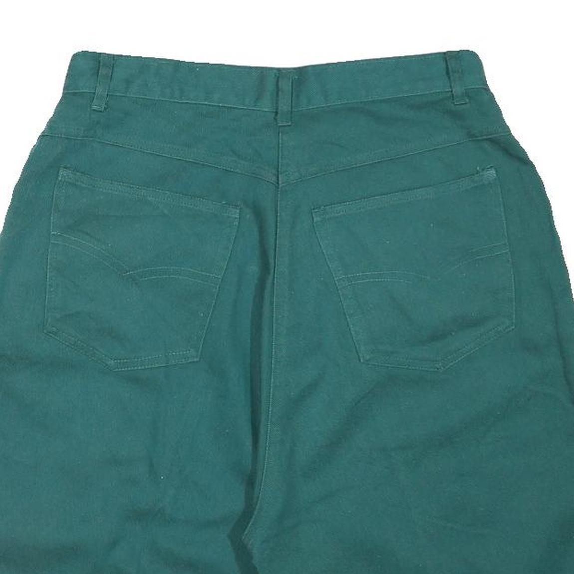 CAROLINA BAY Womens Shorts Green Casual Cotton Blend M W30 Comfortable