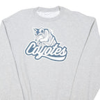 CHAMPION Mens Grey Coyotes Crew Neck M Cotton Blend Sweatshirt Pullover Casual