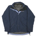 BERGHAUS Mens Blue Outdoor Jacket M Polyester Blend Plain Zip Hiking