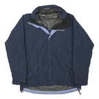 BERGHAUS Mens Blue Outdoor Jacket M Polyester Blend Plain Zip Hiking