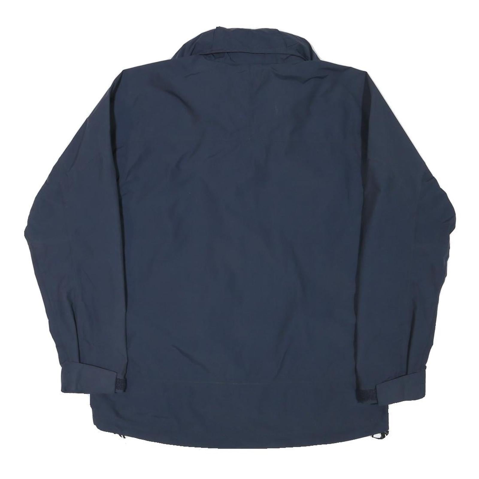 BERGHAUS Mens Blue Outdoor Jacket M Polyester Blend Plain Zip Hiking