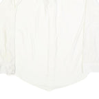 MERVYN'S Mens White Plain Shirt XL Classic Button Down Long Sleeve