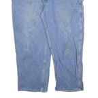 CARHARTT Mens Regular Fit Blue Denim Cotton Blend Jeans W46 L30 Workwear