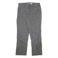 CARHARTT Mens Jeans Grey Relaxed Straight Denim Fair W34 L30 Workwear Zip