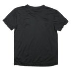 NIKE Womens Black Graphic T-Shirt L Short Sleeve V-Neck Sports Casual