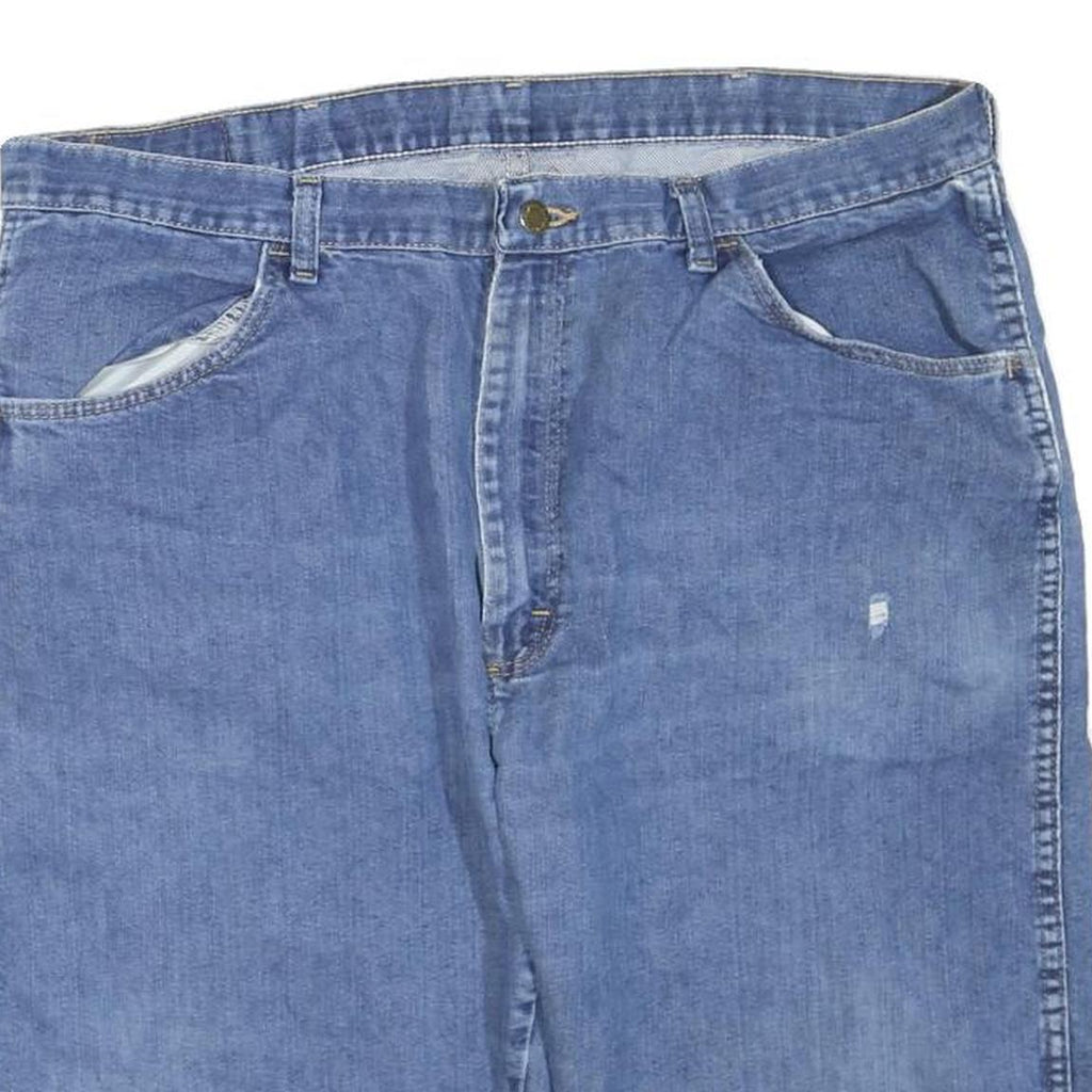 WRANGLER Mens Denim Blue Casual Shorts XL W40 Cotton Blend Comfortable Fit