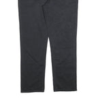 DICKIES Mens Cotton Blend Black Slim Straight Trousers W40 L32 Workwear Casual