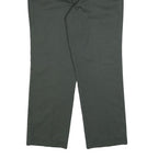 DICKIES Mens Cotton Blend Black Relaxed Straight Trousers W36 L29 Workwear