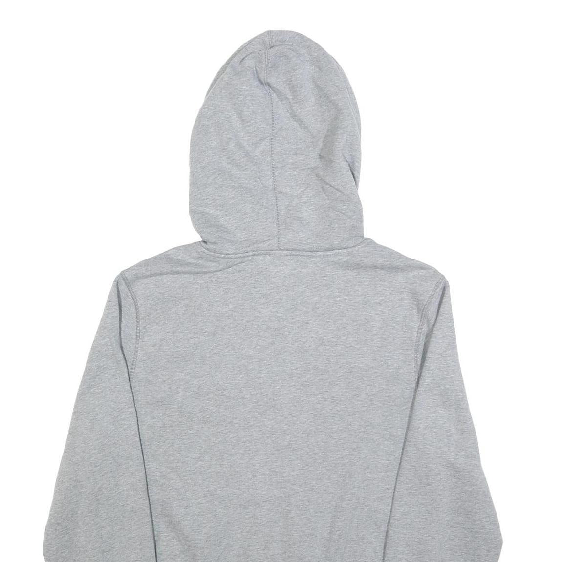 CHAMPION Mens Grey Contrast Trim Pullover Hoodie S Lightweight Drawstring