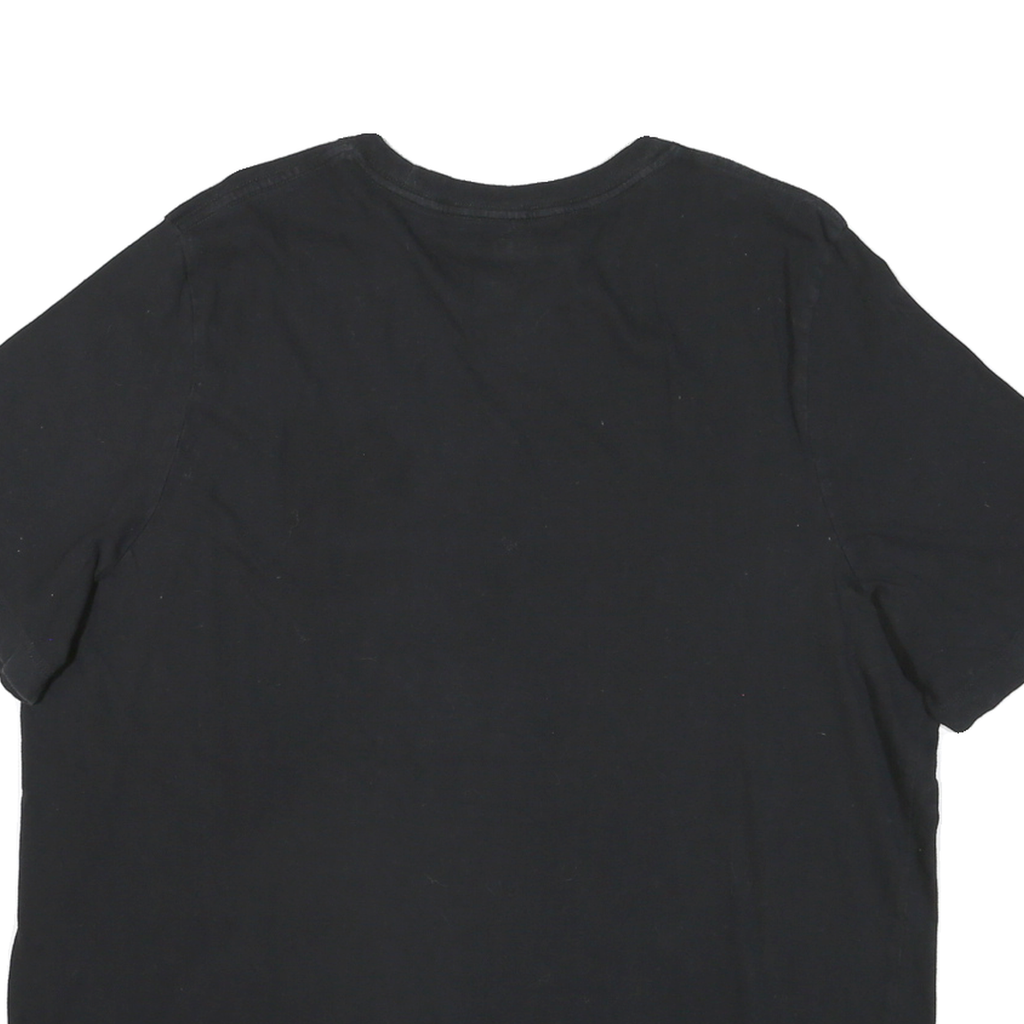 PUMA Mens Black Graphic T-Shirt 2XL Short Sleeve Crew Neck Sports Logo