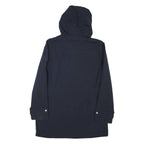 TOMMY HILFIGER Womens Blue Hoodie Jacket S Polyester Blend Zip Hooded Casual