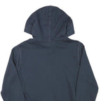 CHAMPION Womens Navy Blue Hoodie L Cotton Blend Pullover Casual