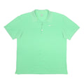 NIKE Mens Green Short Sleeve Plain XL Polo Shirt Cotton Blend Casual Comfort