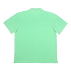 NIKE Mens Green Short Sleeve Plain XL Polo Shirt Cotton Blend Casual Comfort