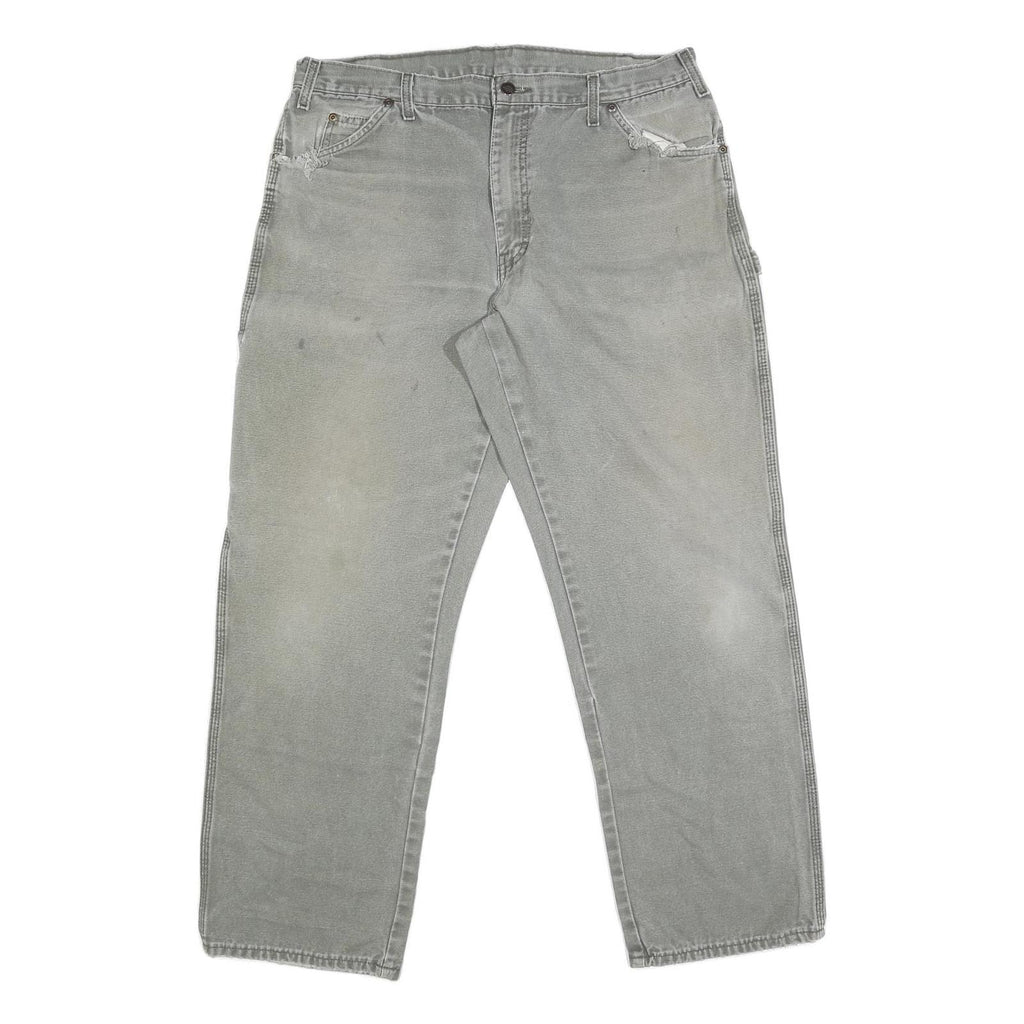 DICKIES Mens Regular Fit Straight Leg Denim Light W38 L31 Workwear Utility Jeans