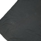 NIKE Boys Black Classic Logo T-Shirt M Short Sleeve Crew Neck Cotton Blend