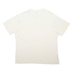 PUMA Mens White XL Modern T-Shirt Short Sleeve Crew Neck Logo Graphic