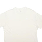 PUMA Mens White XL Modern T-Shirt Short Sleeve Crew Neck Logo Graphic