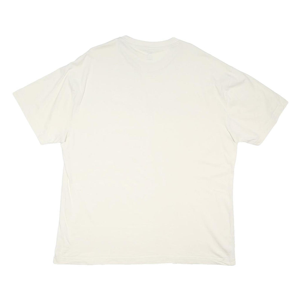 PUMA Mens White XL Modern T-Shirt Short Sleeve Crew Neck Logo Graphic
