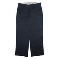 DICKIES Mens Trousers Black Relaxed Straight W38 L31
