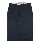 DICKIES Mens Trousers Black Relaxed Straight W38 L31
