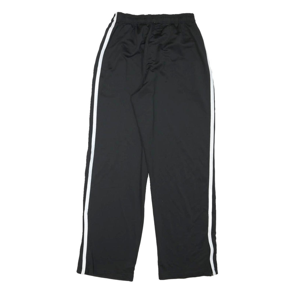 CHAMPION Mens Joggers Black With White Stripe Regular Tapered L W28 L31