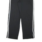 CHAMPION Mens Joggers Black With White Stripe Regular Tapered L W28 L31