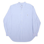 RALPH LAUREN Mens Blue Shirt XL Button-Down Collar Long Sleeve Casual Cotton