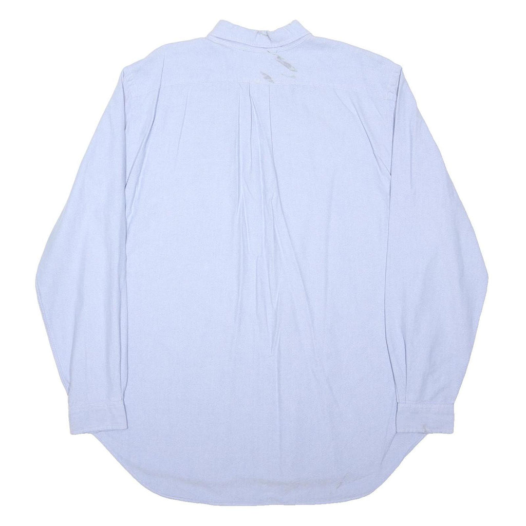 RALPH LAUREN Mens Blue Shirt XL Button-Down Collar Long Sleeve Casual Cotton