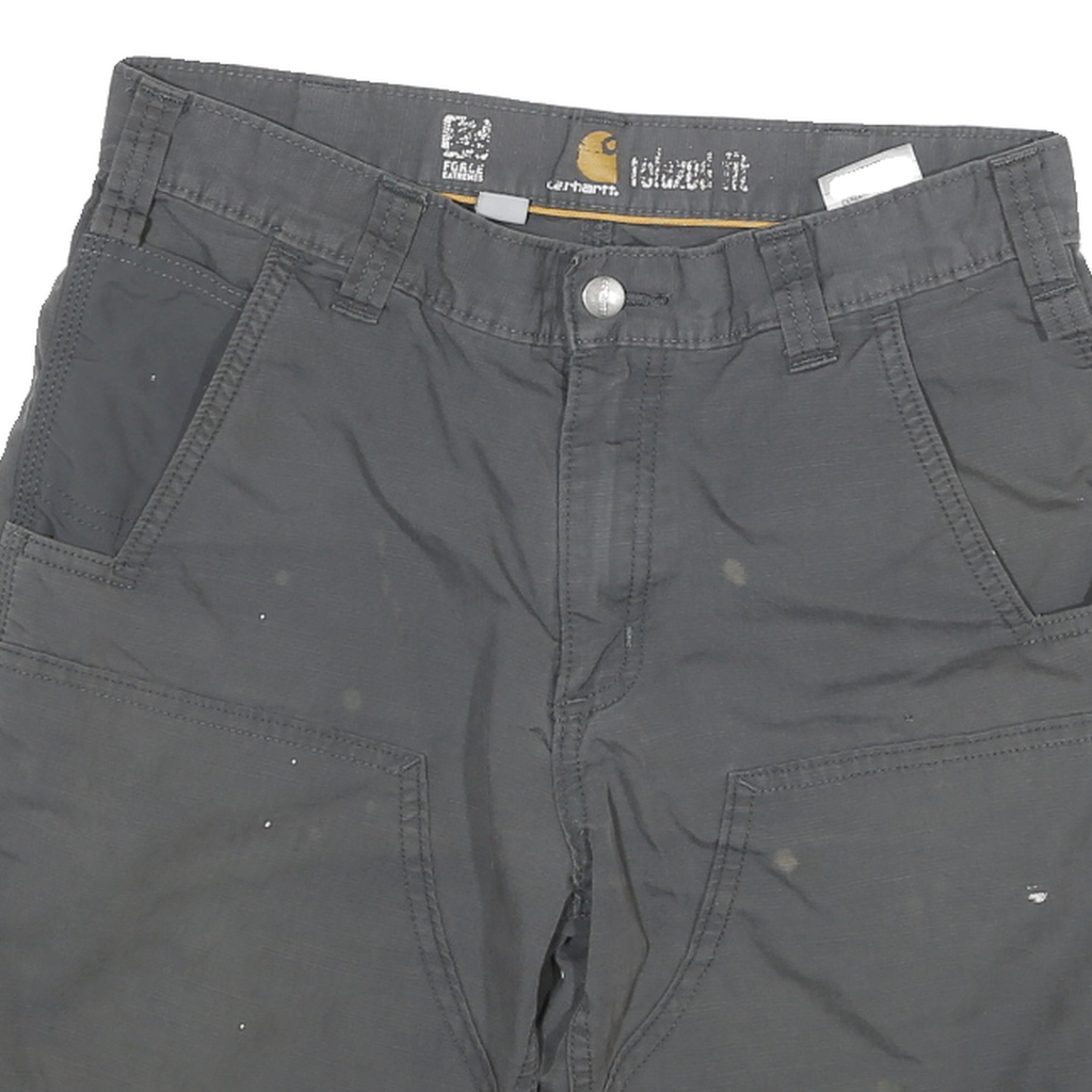 CARHARTT Mens Shorts Grey Casual Cotton Blend M W30 Workwear Utility