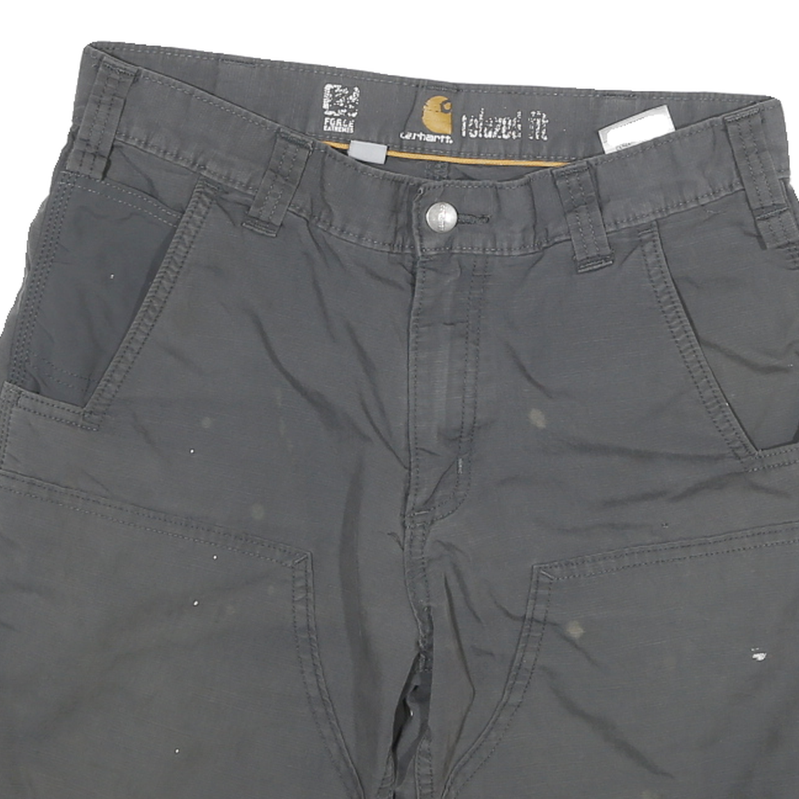 CARHARTT Mens Shorts Grey Casual Cotton Blend M W30 Workwear Utility