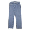 WRANGLER Mens Regular Fit Blue Denim Jeans W30 L30 Classic Zip Cotton Blend