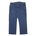 DICKIES Mens Relaxed Blue Denim Jeans W36 L26 Zip Closure Workwear