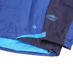 Columbia Mens Blue & Navy Outdoor Jacket S Polyester Blend Zip Hooded