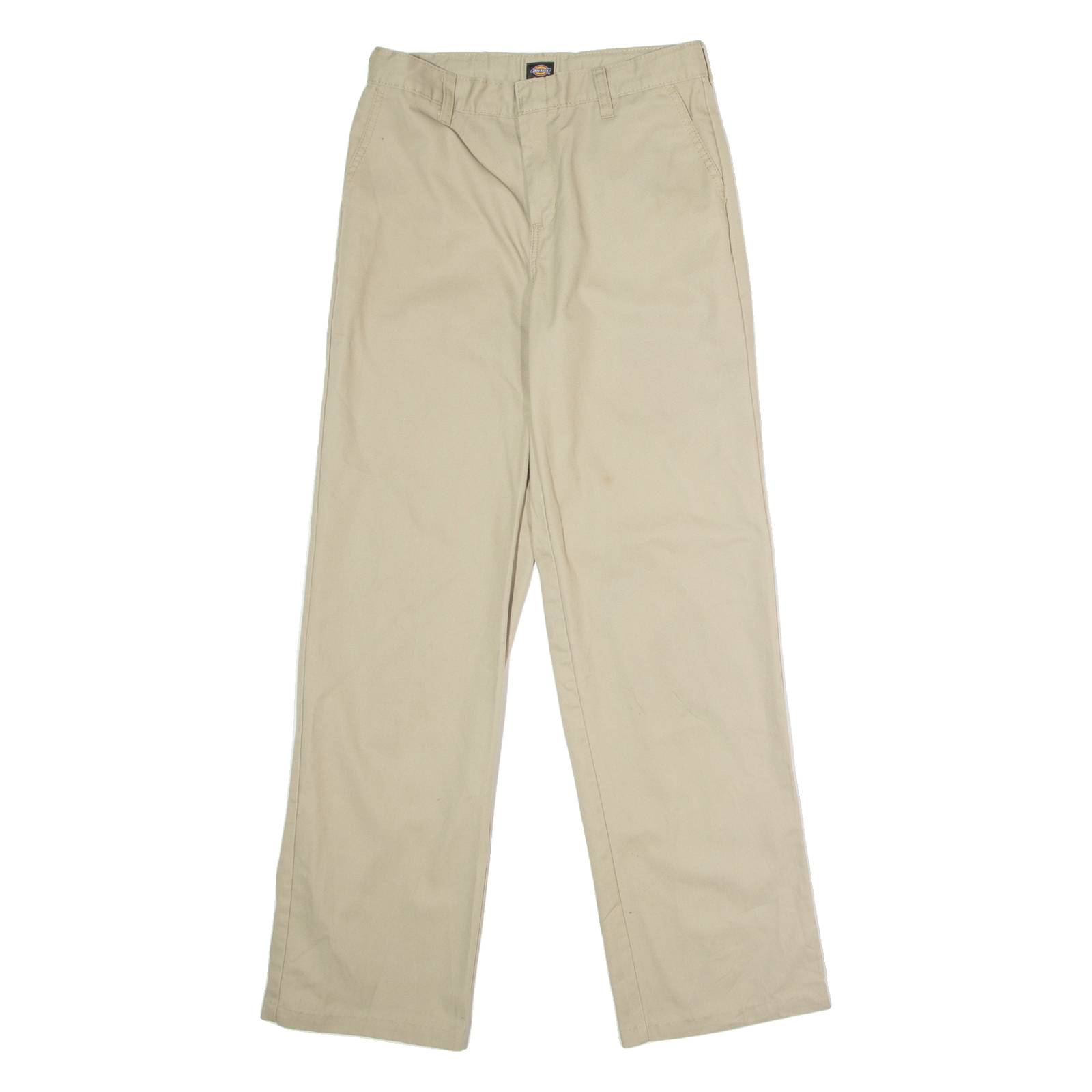DICKIES Workwear Womens Trousers Beige Regular Straight W28 L30