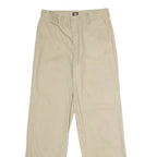 DICKIES Workwear Womens Trousers Beige Regular Straight W28 L30