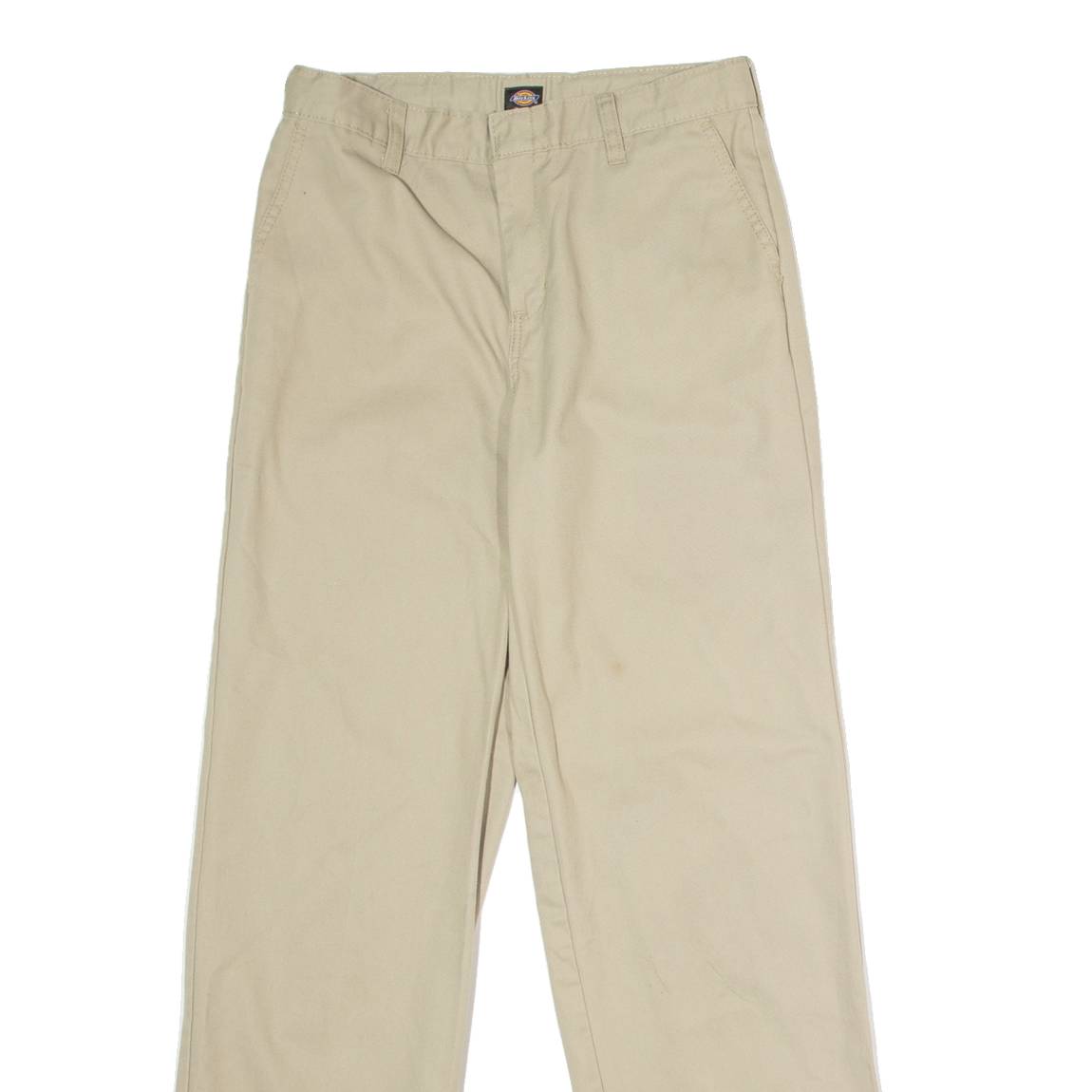 DICKIES Workwear Womens Trousers Beige Regular Straight W28 L30