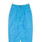 D&A Womens Trousers Blue Relaxed Tapered Viscose W27 L27