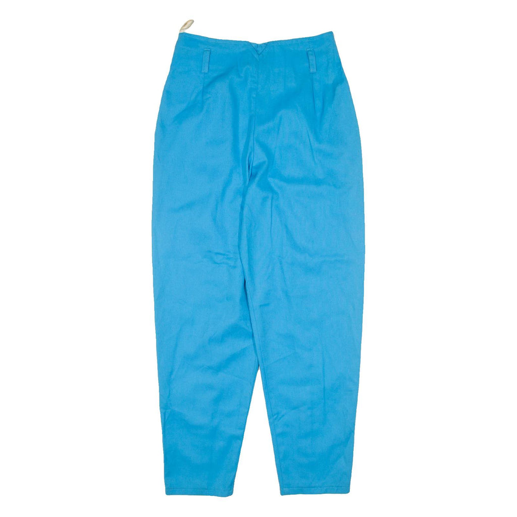 D&A Womens Trousers Blue Relaxed Tapered Viscose W27 L27