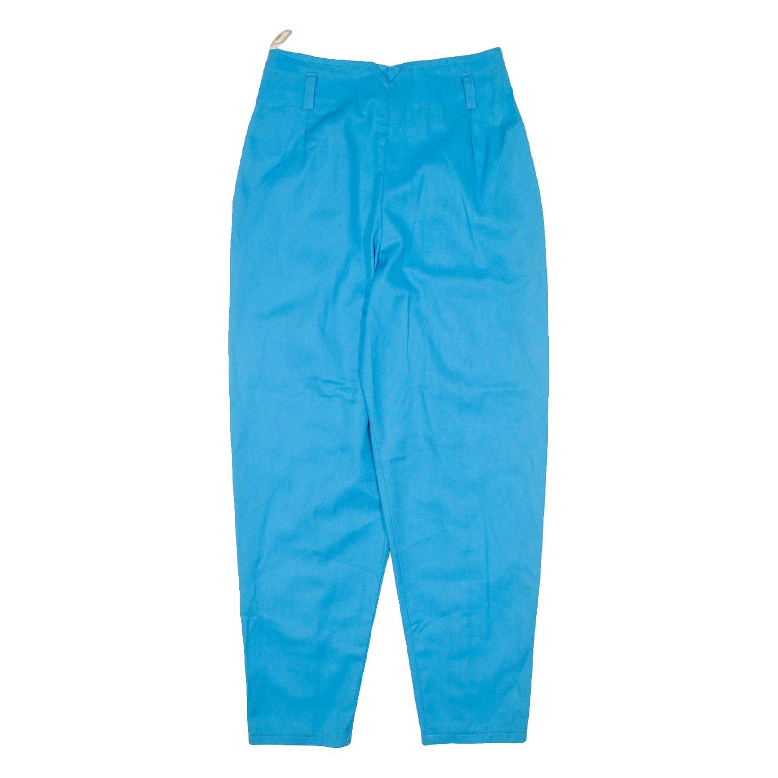 D&A Womens Trousers Blue Relaxed Tapered Viscose W27 L27