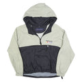 SWINGSTER Mens Grey & Black NASCAR Outdoor Jacket L Polyester Zip Hooded