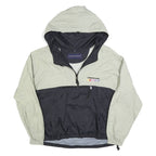 SWINGSTER Mens Grey & Black NASCAR Outdoor Jacket L Polyester Zip Hooded