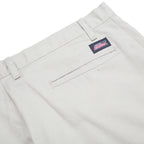 DICKIES Mens Cotton Blend Beige Relaxed Straight Trousers W38 L30 Workwear
