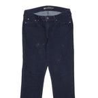 LEVI'S Womens Slim Blue Denim Jeans W28 L30 Cotton Blend Zip Pockets