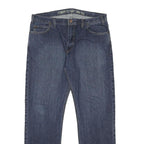 DICKIES Mens Jeans Blue Regular Straight Denim Medium W36 L32 Workwear Zip