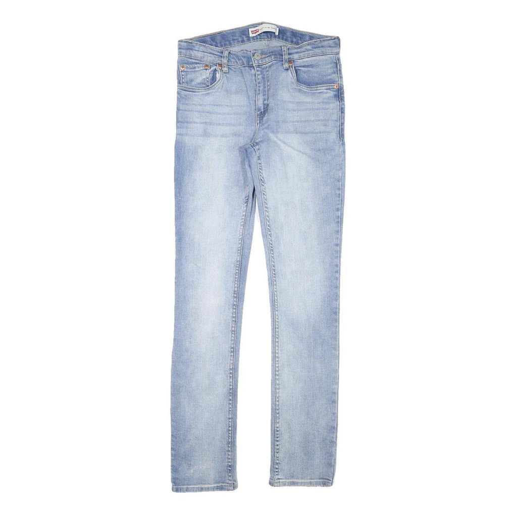 LEVI'S Mens Jeans Blue Slim Skinny Denim Light W28 L30 Casual Wear