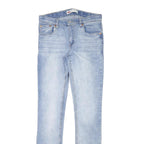 LEVI'S Mens Jeans Blue Slim Skinny Denim Light W28 L30 Casual Wear